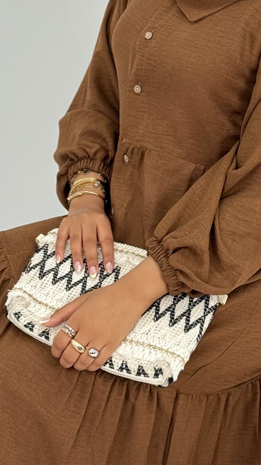 Oversized Forest brown Shirt