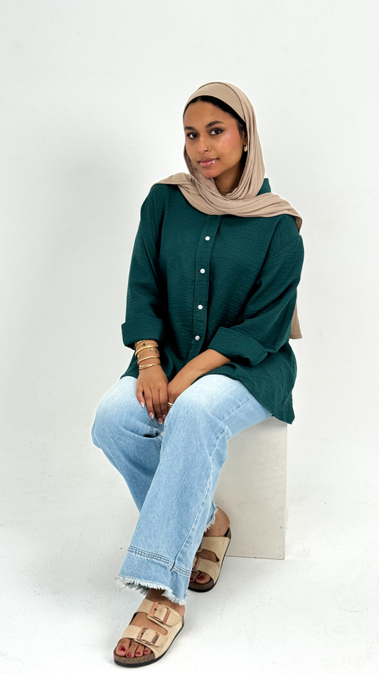 Oversized Forest Shirt