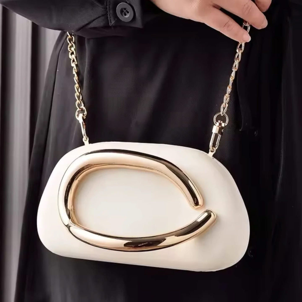 Imported Faux Leather Clutch – Stylish & Elegant