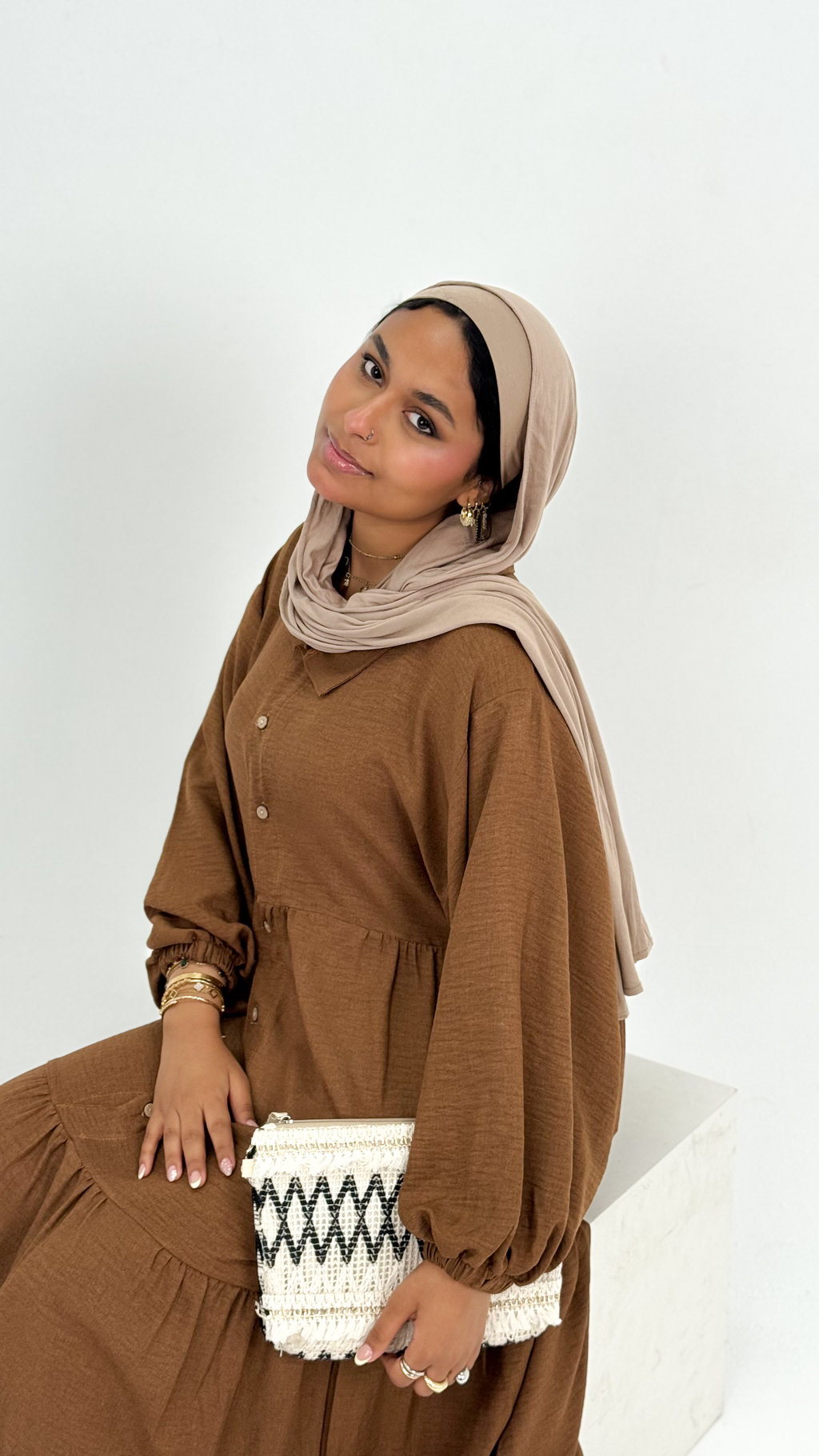 Oversized Forest brown Shirt