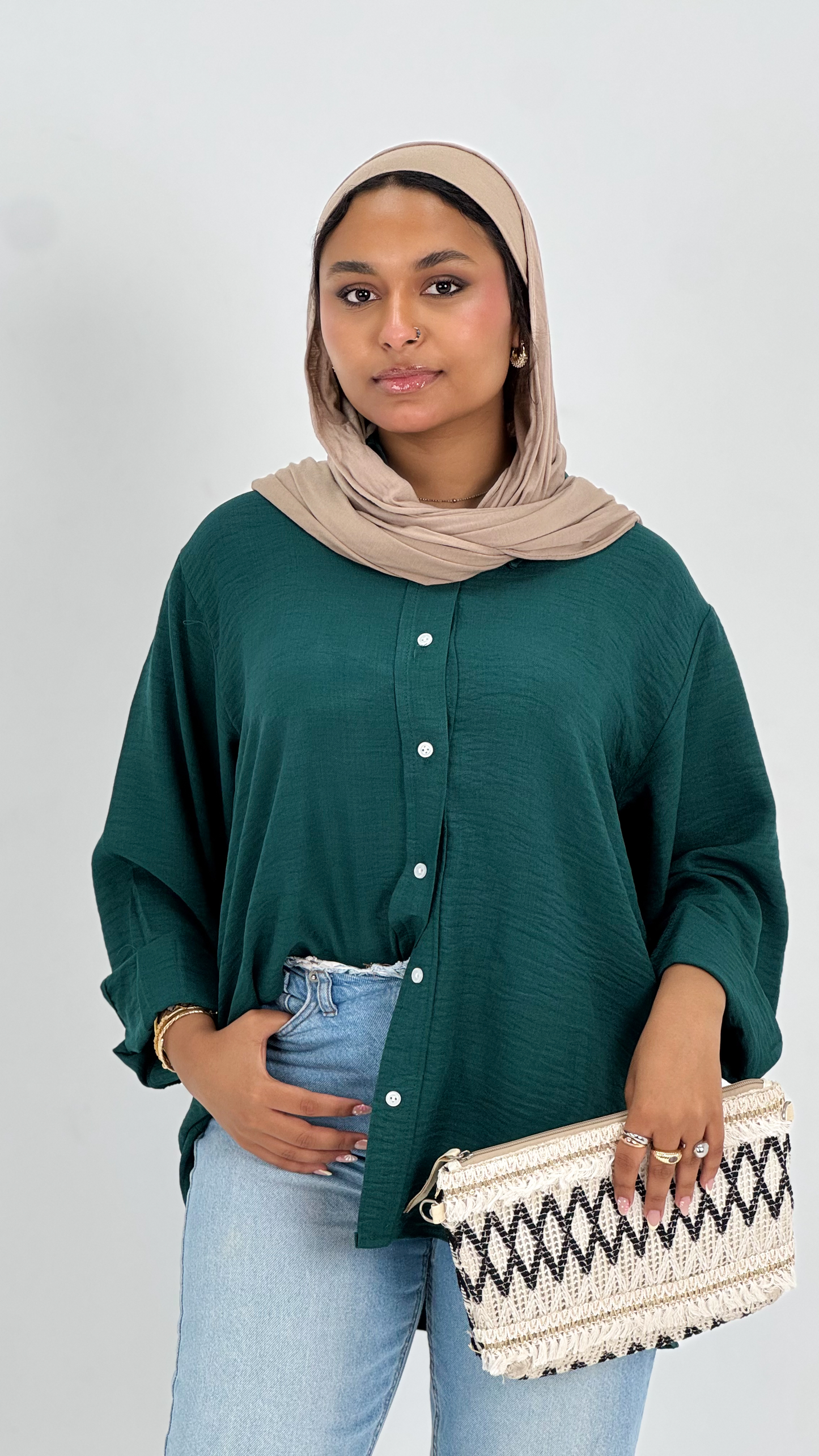 Oversized Forest  Shirt