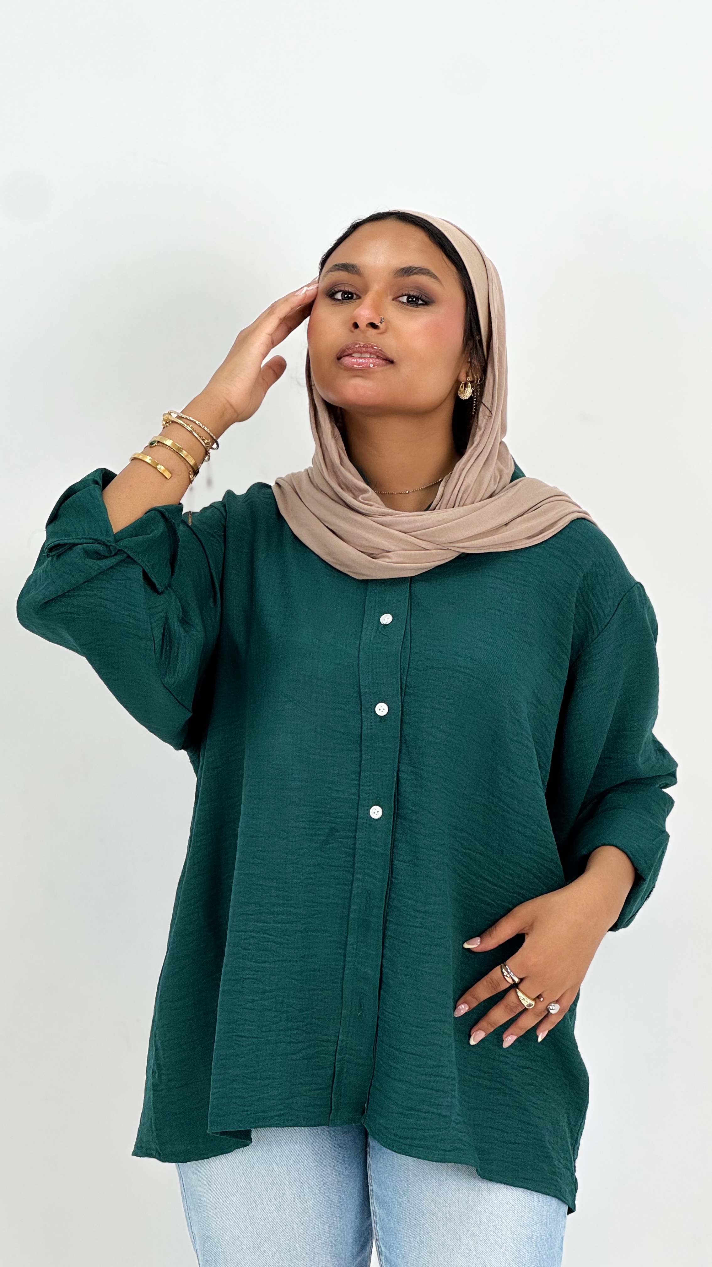 Oversized Forest  Shirt