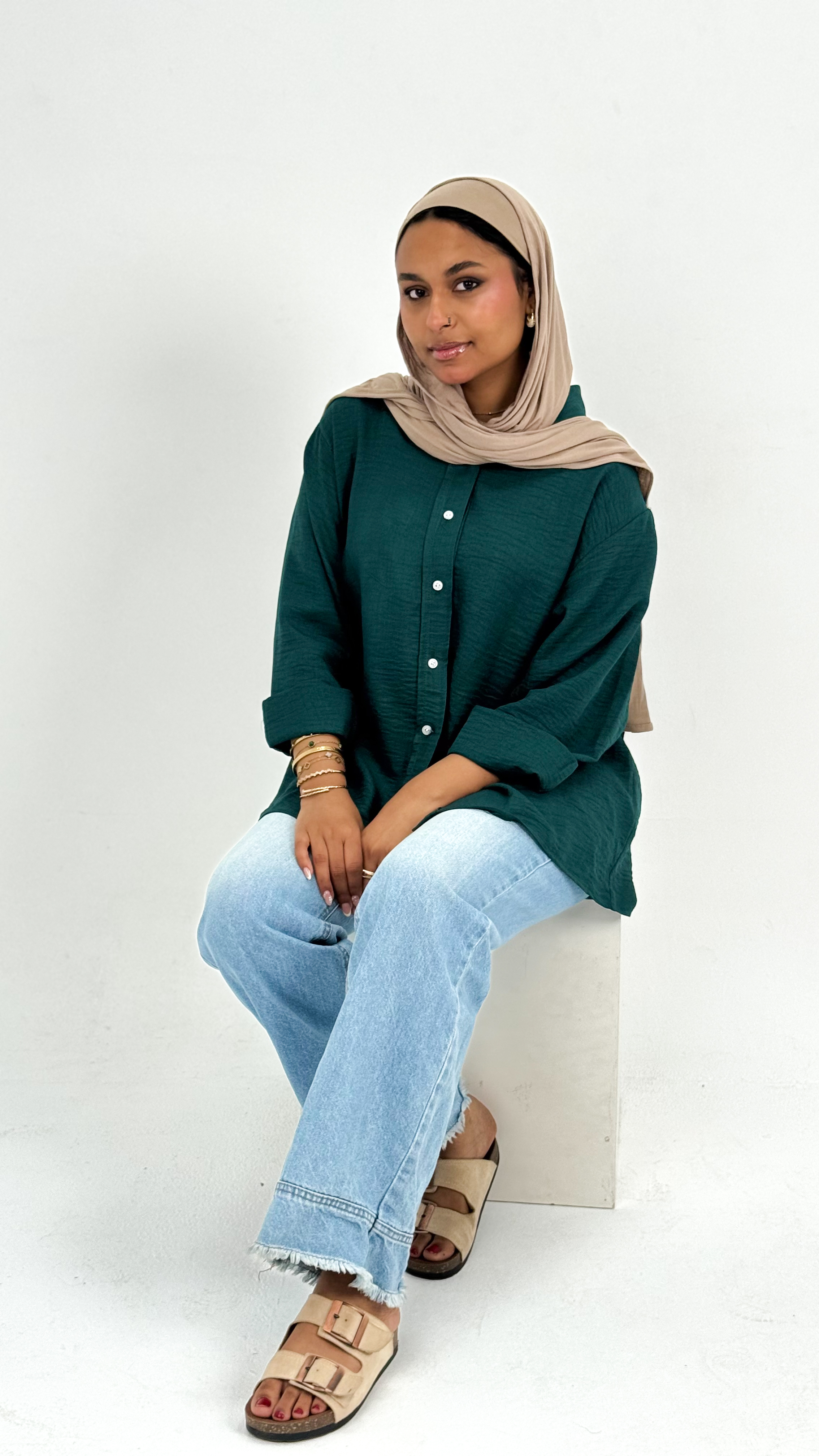 Oversized Forest  Shirt