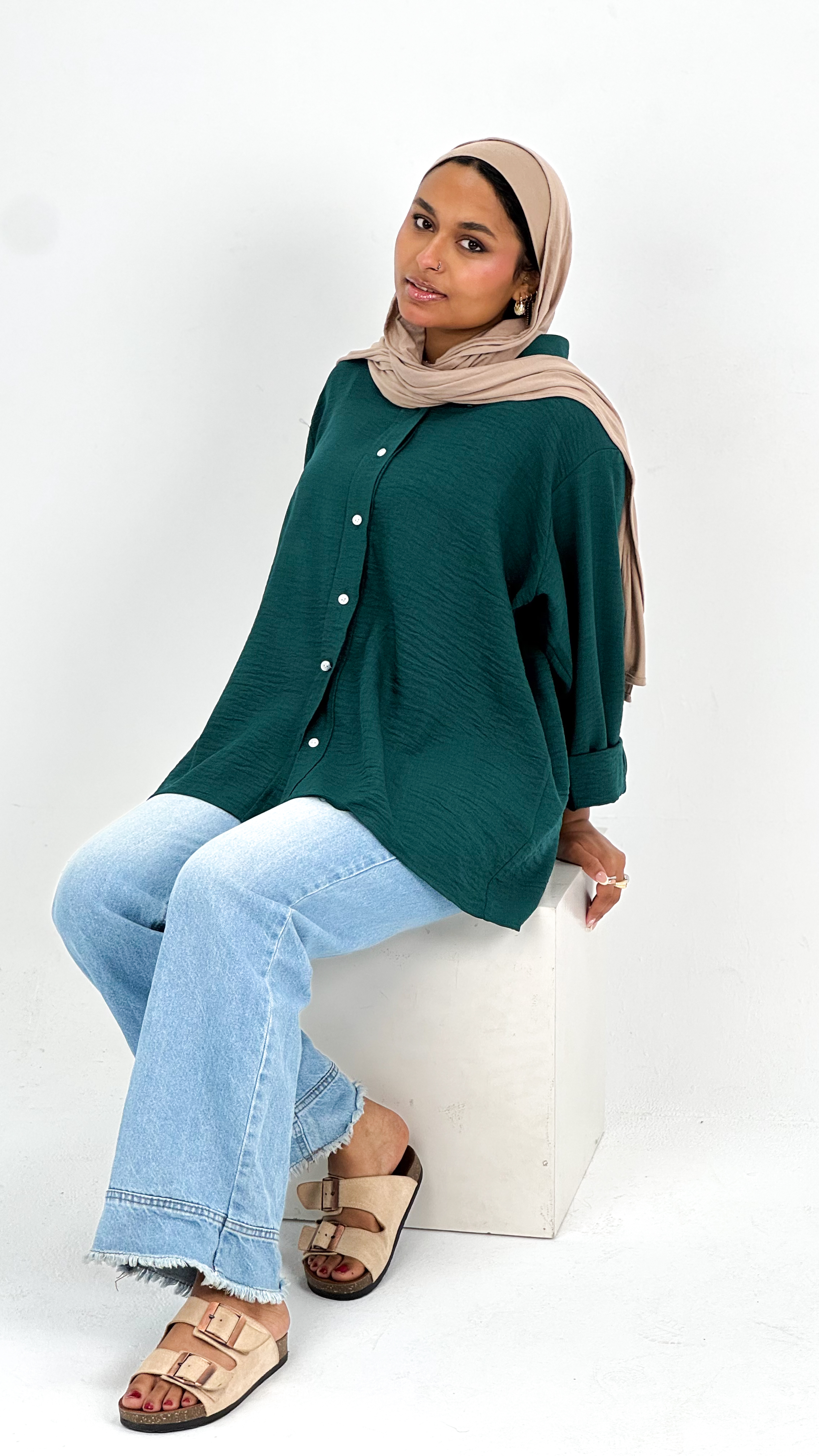 Oversized Forest  Shirt