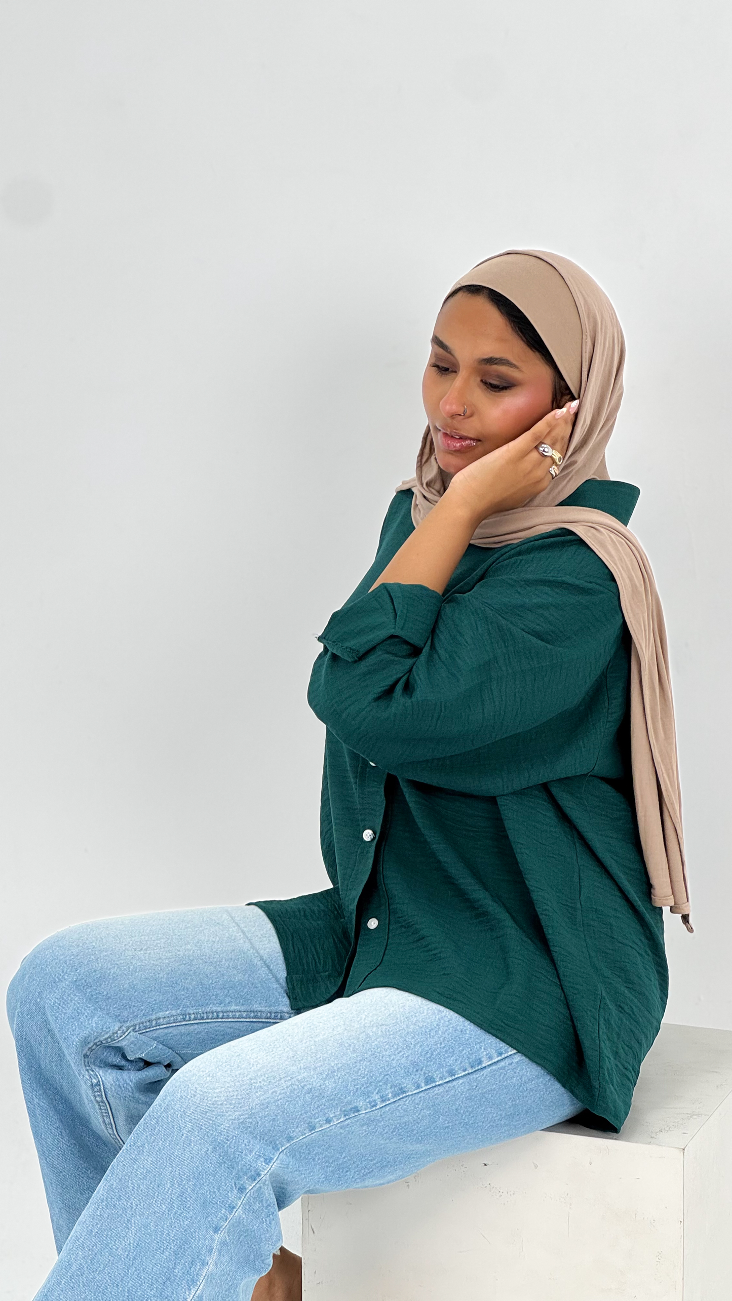 Oversized Forest  Shirt