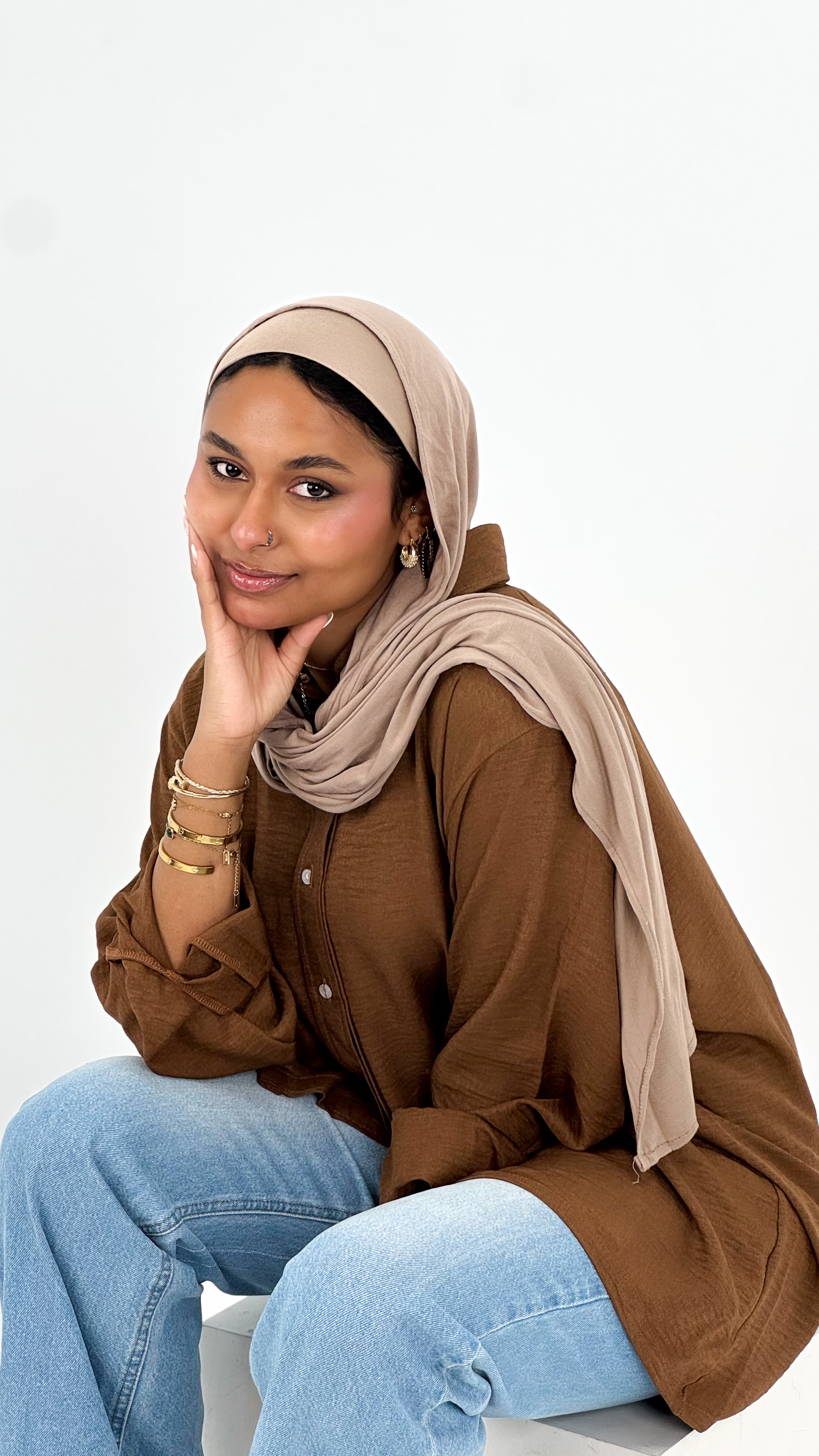 Oversized Forest brown Shirt