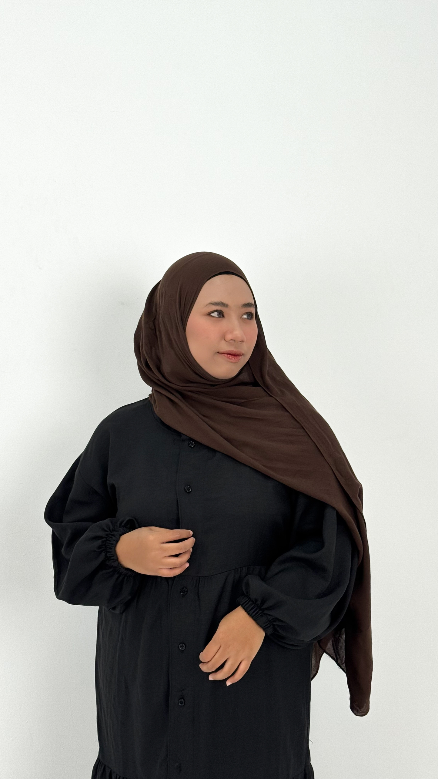 Black Linen Shirt Dress